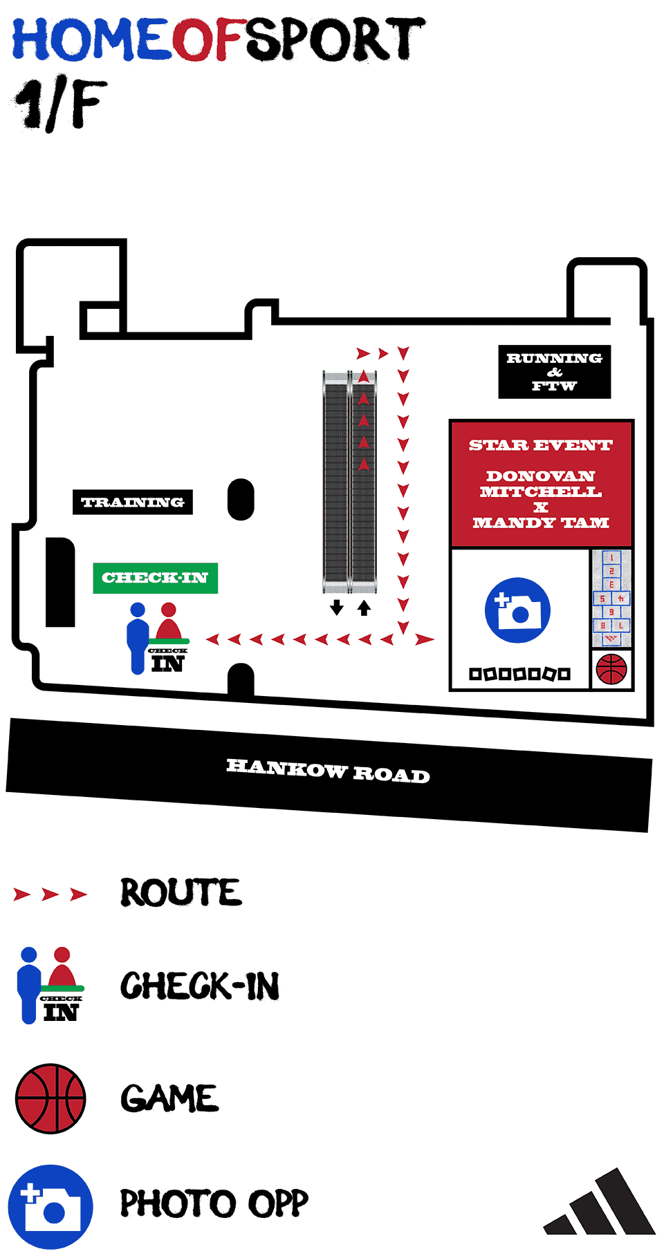 Home of Sport — 1/F